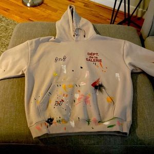 Department Gallery Paint Splatter Hoodie